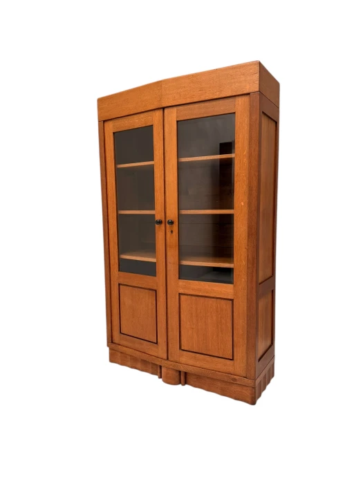 Art Deco Amsterdamse School Bookcase by Hildo Krop for Gebroeders Monsieur